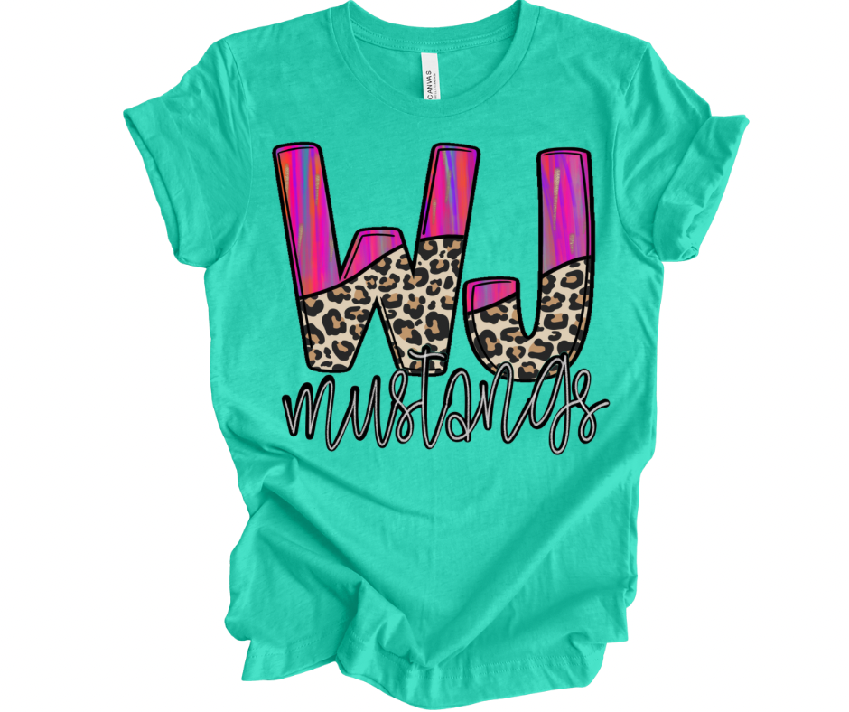 WJ Mustangs - Painted Leopard