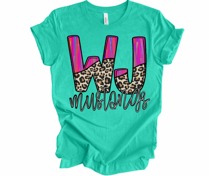 WJ Mustangs - Painted Leopard