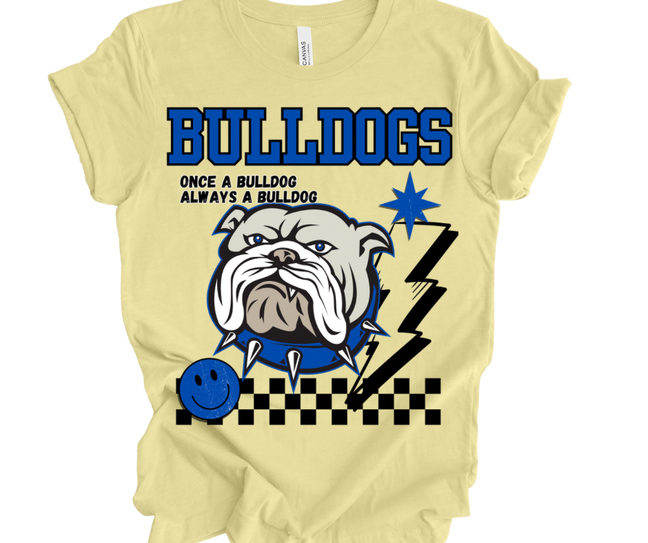 Once a Bulldog (Blue)