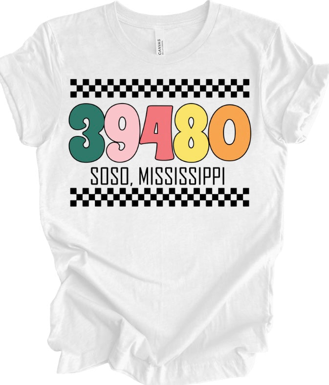 39480 Checkered - SOSO, MS