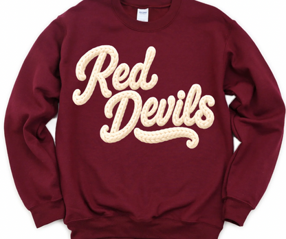 Red Devils (FAUX Yarn)