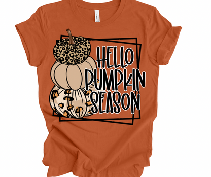 Hello Pumpkin Season