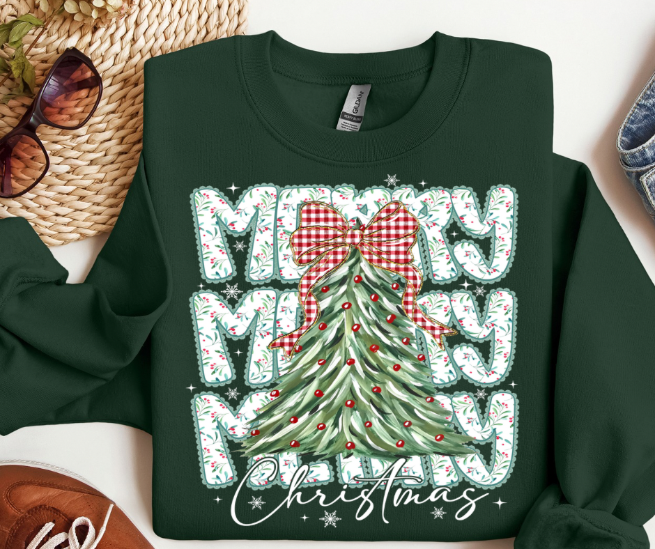 Merry Christmas Stacked