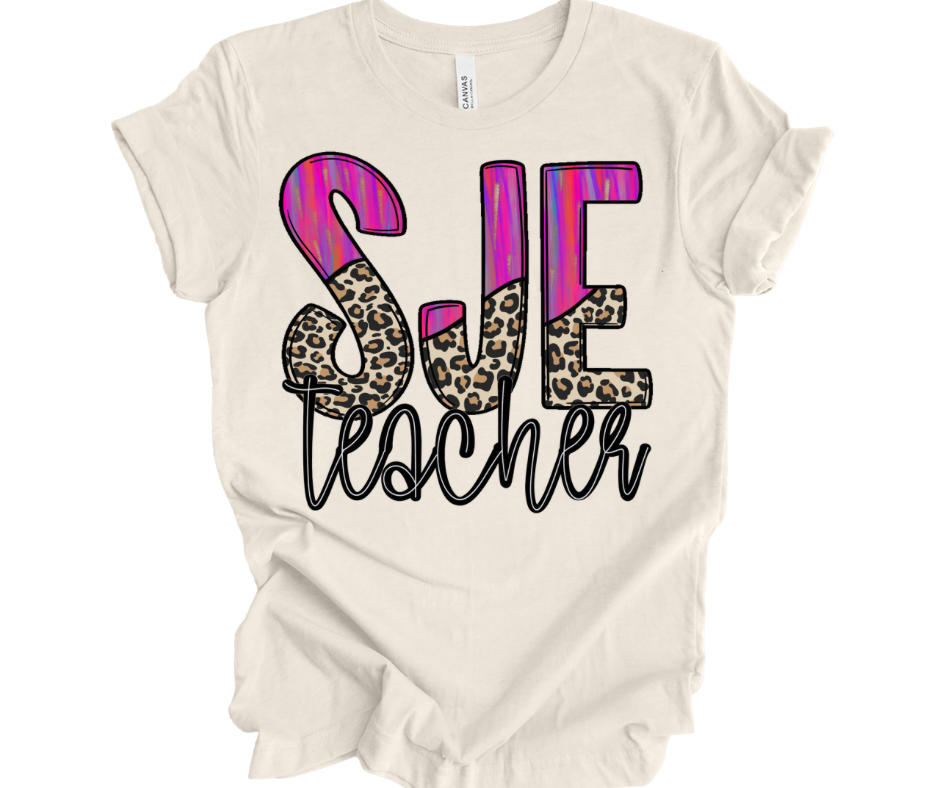 SJE Teacher - Painted Leopard