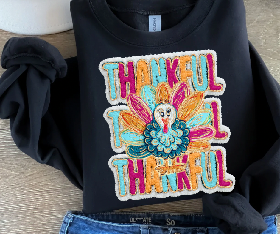 Thankful Turkey (*FAUX YARN*)