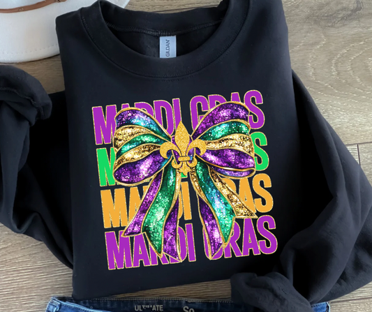 Mardi Gras Bow