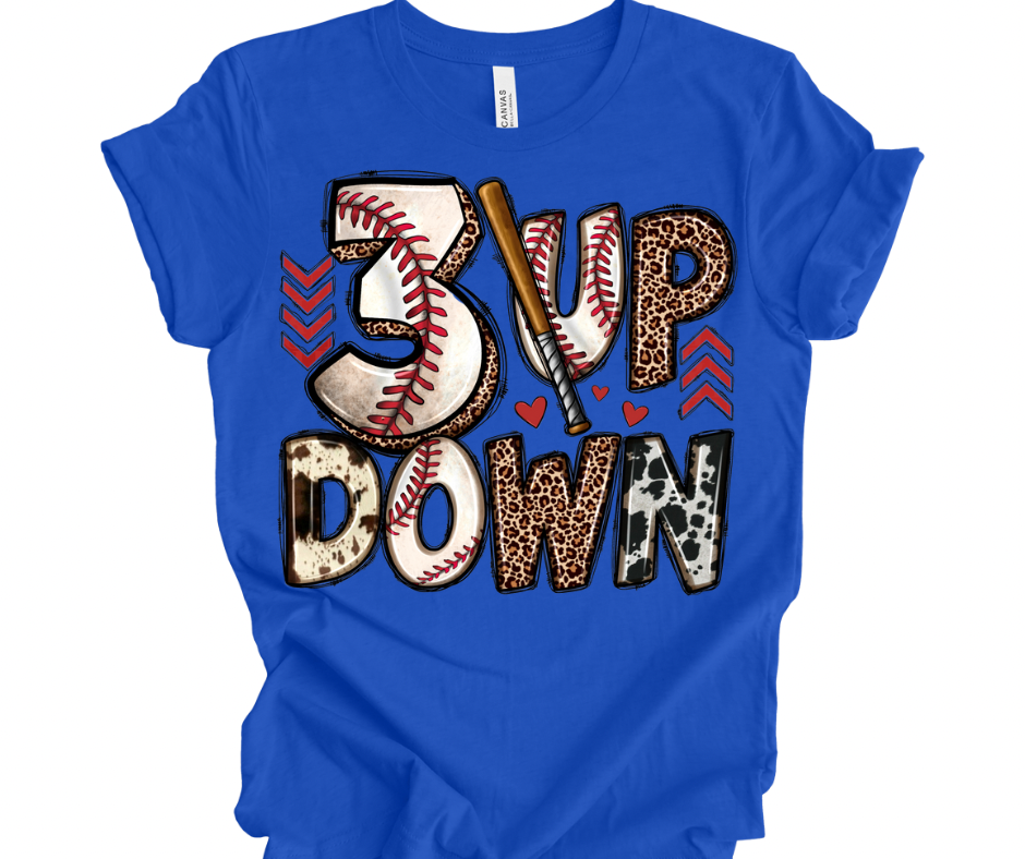 3 Up 3 Down Baseball