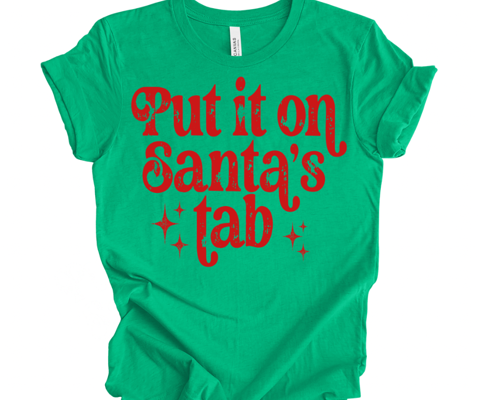 Put it on Santa's Tab