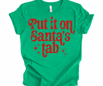 Put it on Santa's Tab