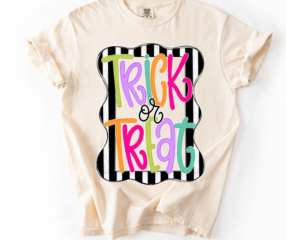 Trick or Treat Striped