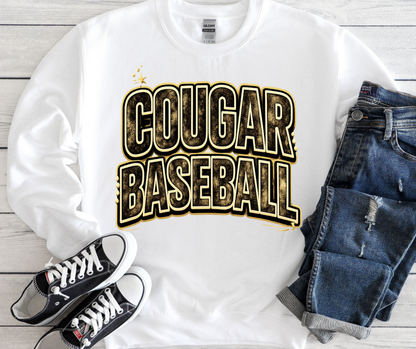 COUGAR BASEBALL Painted)