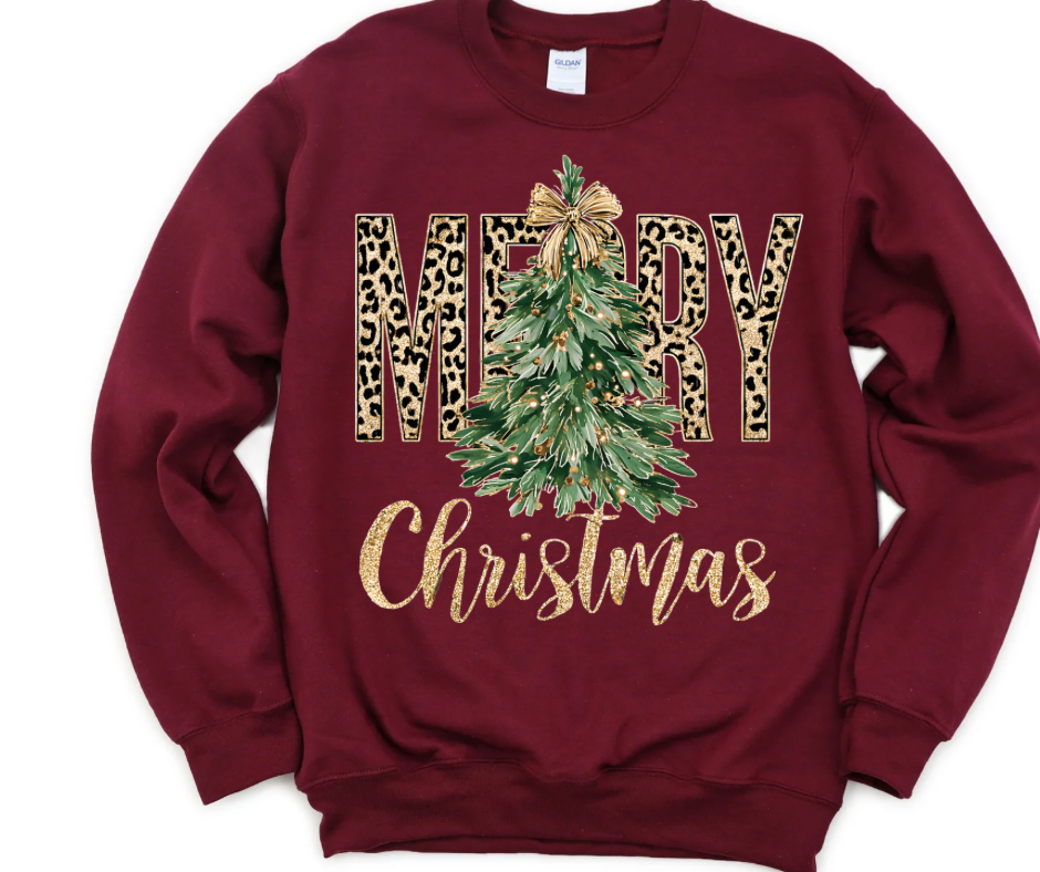 Leopard Merry Christmas