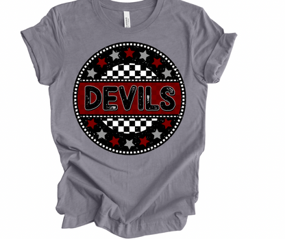 Devils Checkered Stars