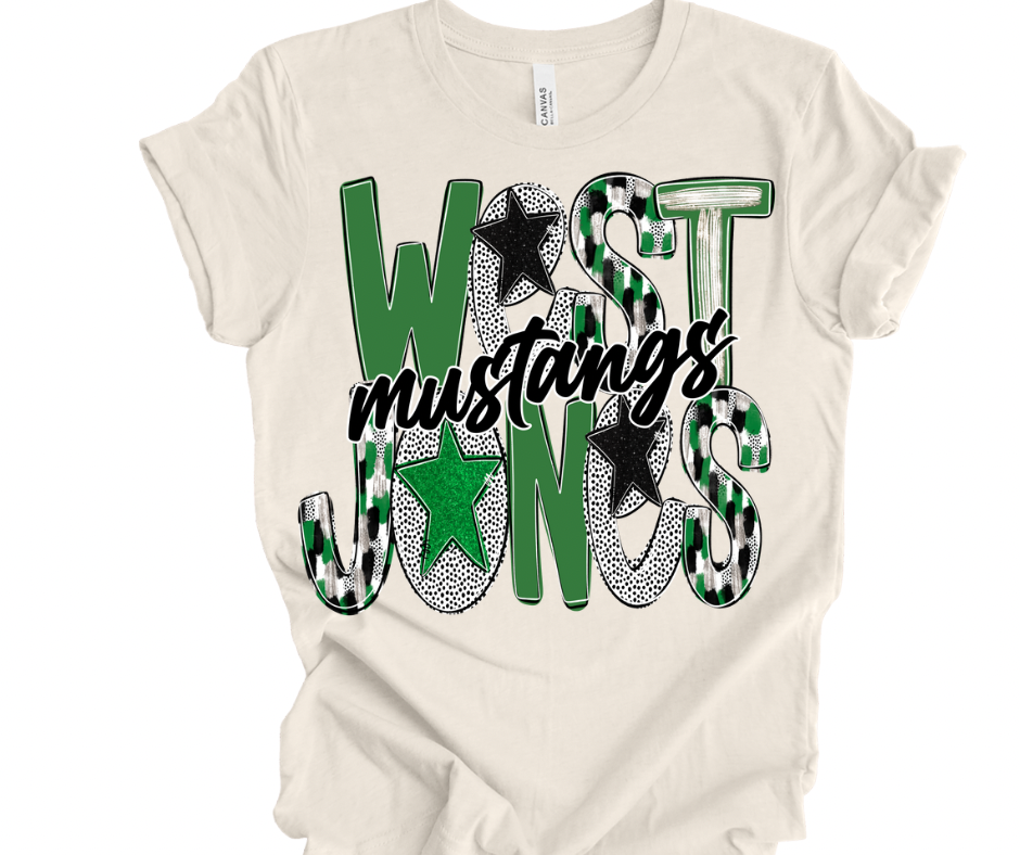 West Jones Mustangs (Poppy)