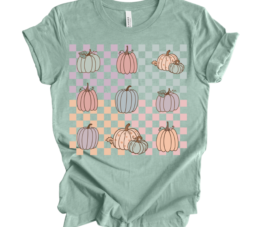 Checkered Pumpkins