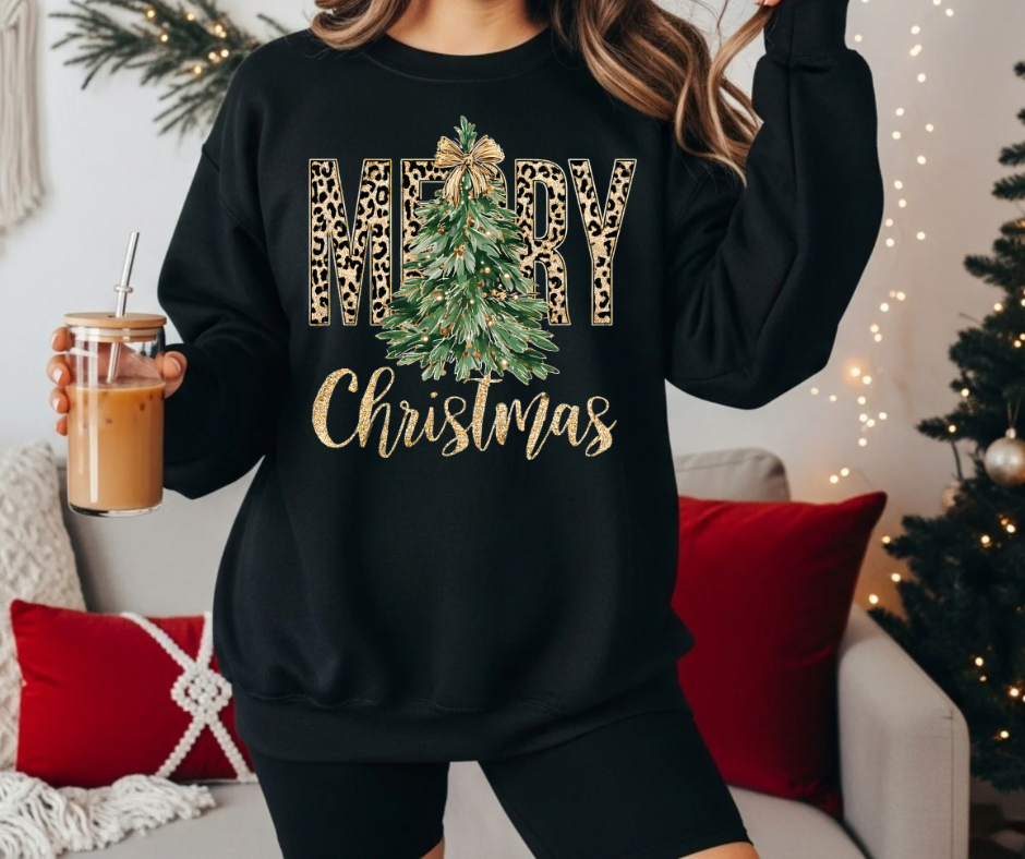 Leopard Merry Christmas
