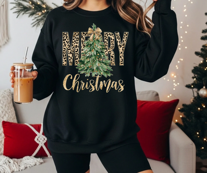Leopard Merry Christmas