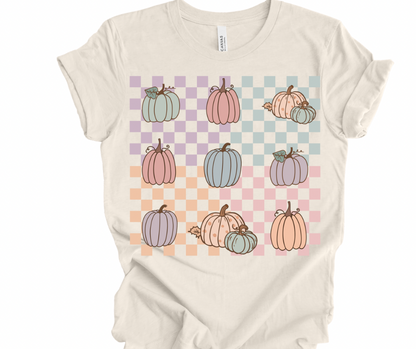 Checkered Pumpkins