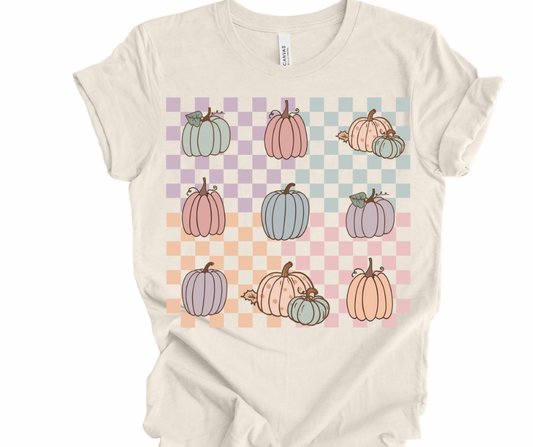 Checkered Pumpkins