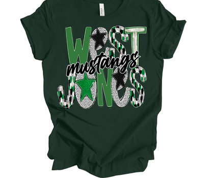 West Jones Mustangs (Poppy)
