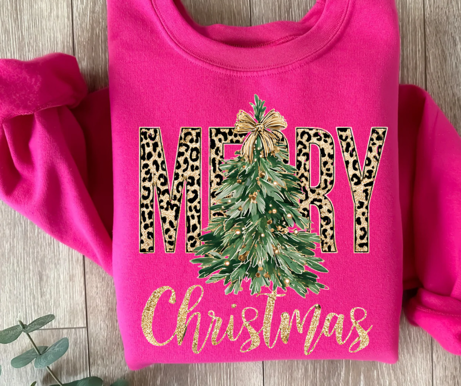 Leopard Merry Christmas