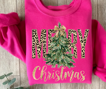 Leopard Merry Christmas