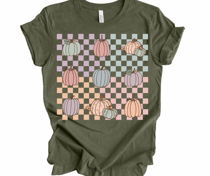 Checkered Pumpkins