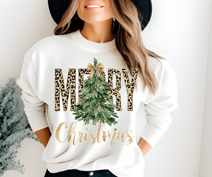 Leopard Merry Christmas