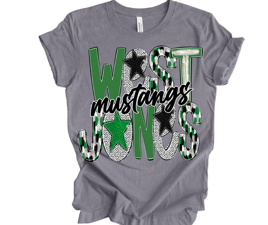 West Jones Mustangs (Poppy)