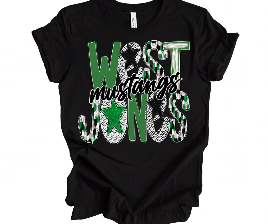 West Jones Mustangs (Poppy)