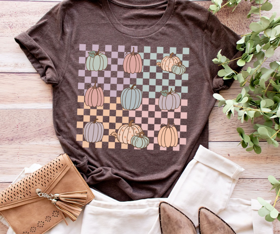 Checkered Pumpkins