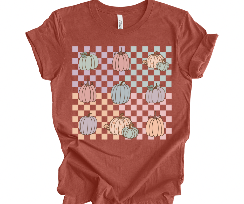 Checkered Pumpkins