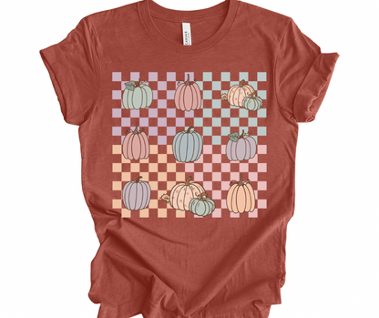 Checkered Pumpkins