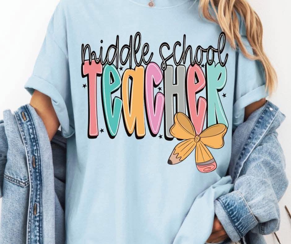 Middle School Teacher Bow