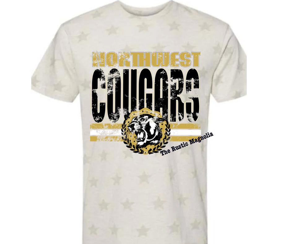 Northwest Cougars Grunge