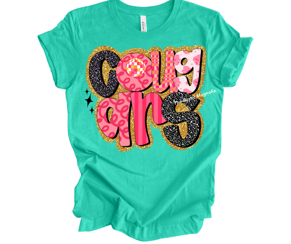 Cougars - Retro Pink