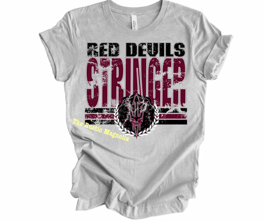 Stringer Red Devils Grunge