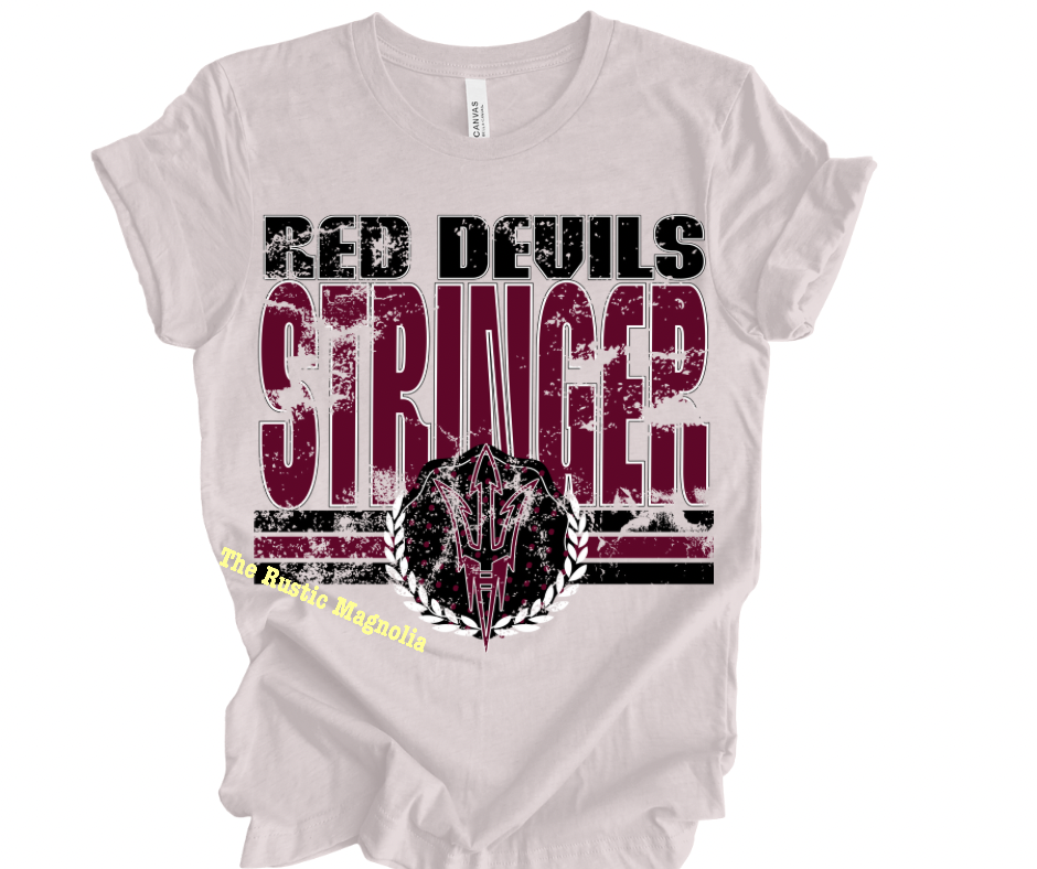 Stringer Red Devils Grunge