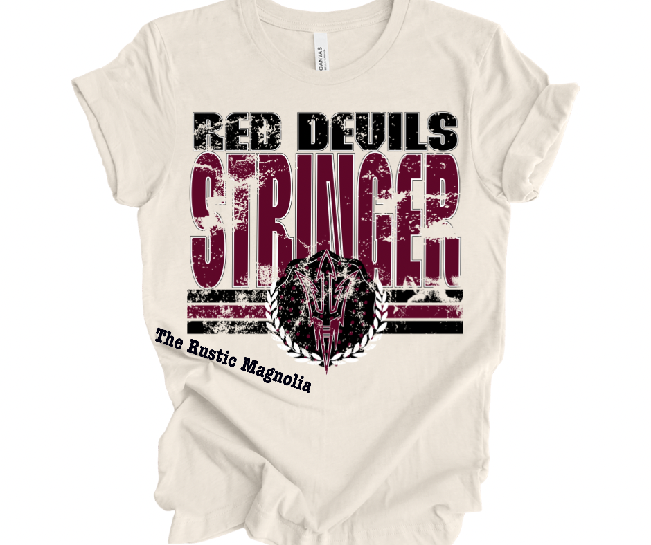 Stringer Red Devils Grunge