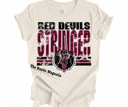 Stringer Red Devils Grunge