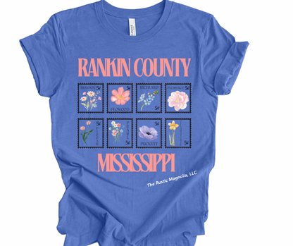 Rankin County MS City Stamps