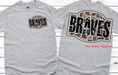 Braves - Camo (Front & Back)