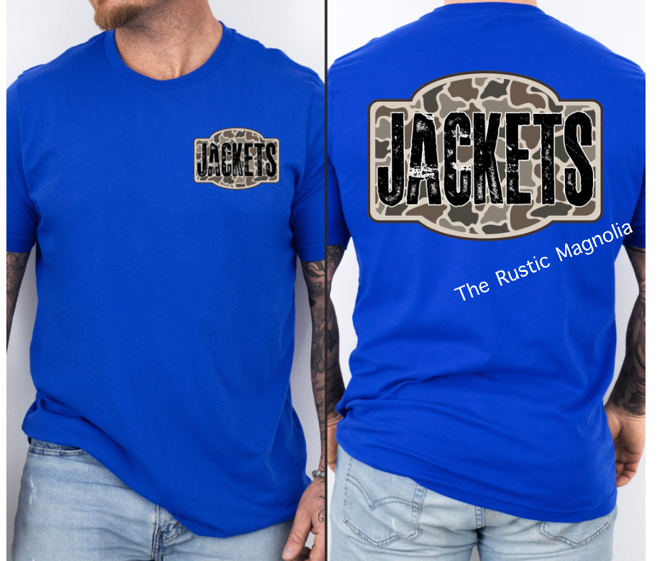 Camo - Jackets (Front & Back)