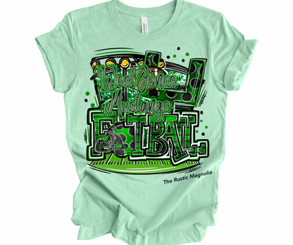 West Jones Mustangs Football