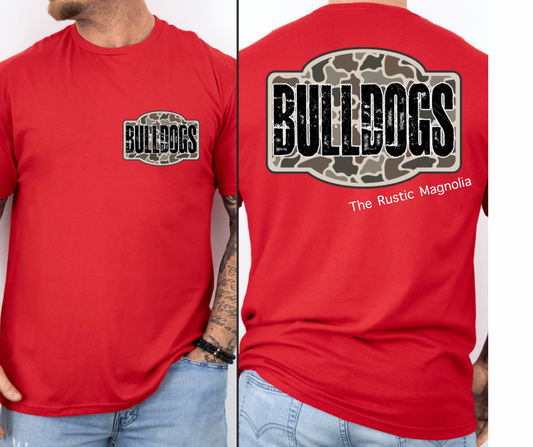 Bulldogs - Camo (Front & Back)