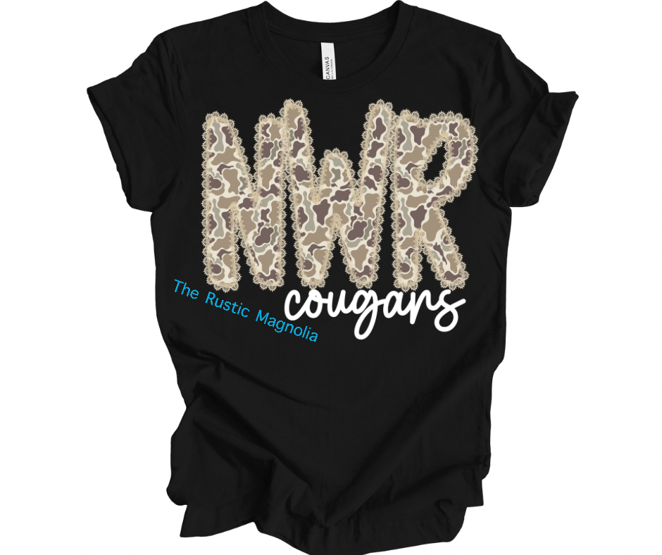 NWR Cougars Lacy Camo