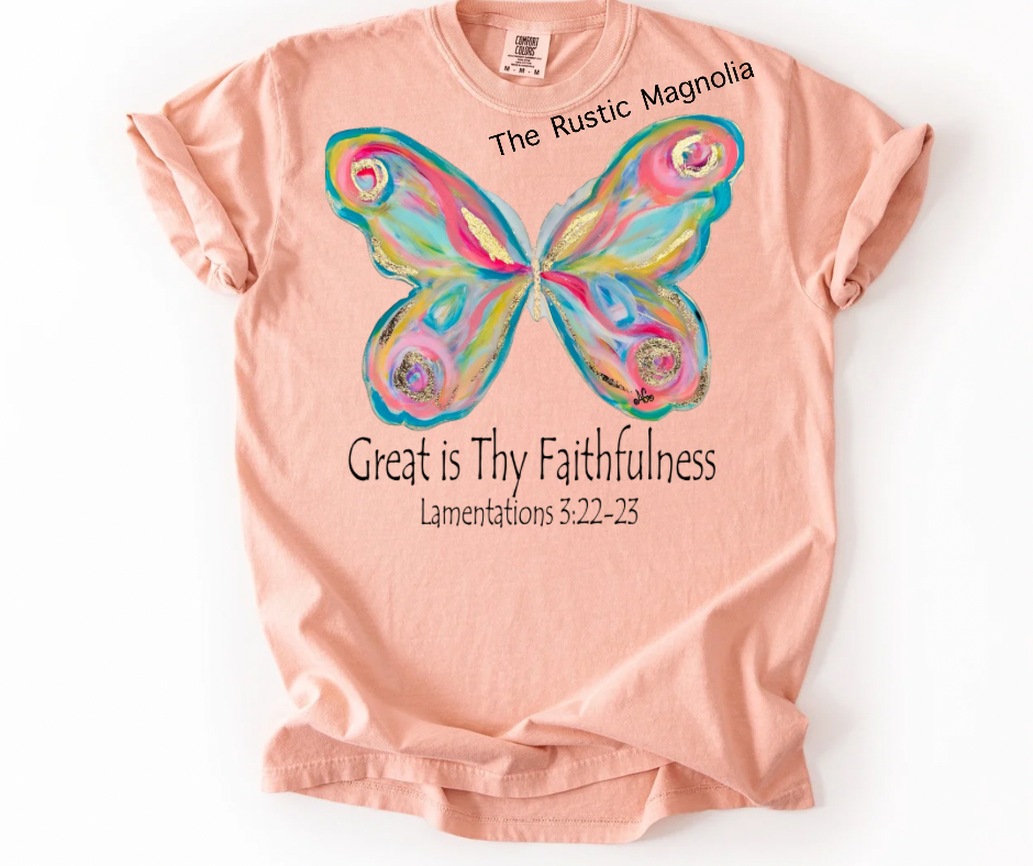 AGA Butterfly - Great is Thy Faithfulness