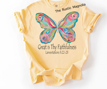 AGA Butterfly - Great is Thy Faithfulness