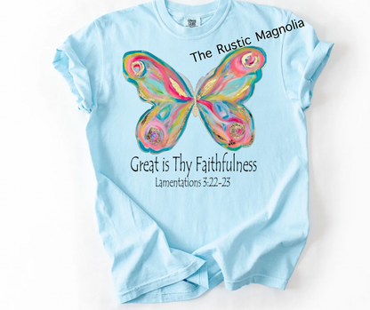 AGA Butterfly - Great is Thy Faithfulness
