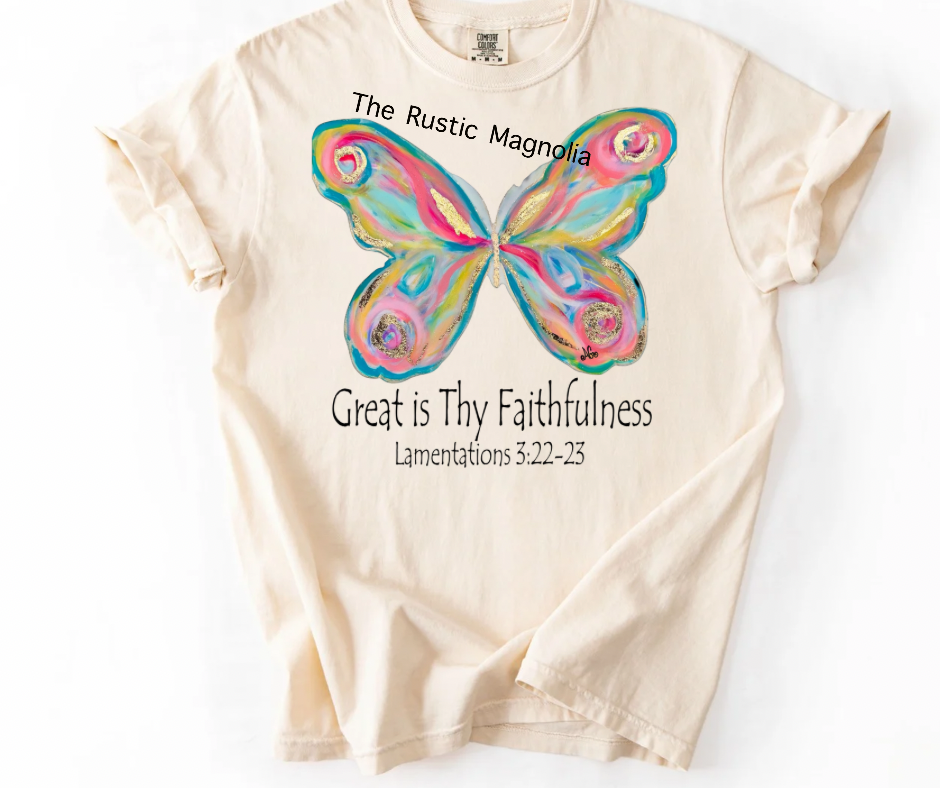 AGA Butterfly - Great is Thy Faithfulness